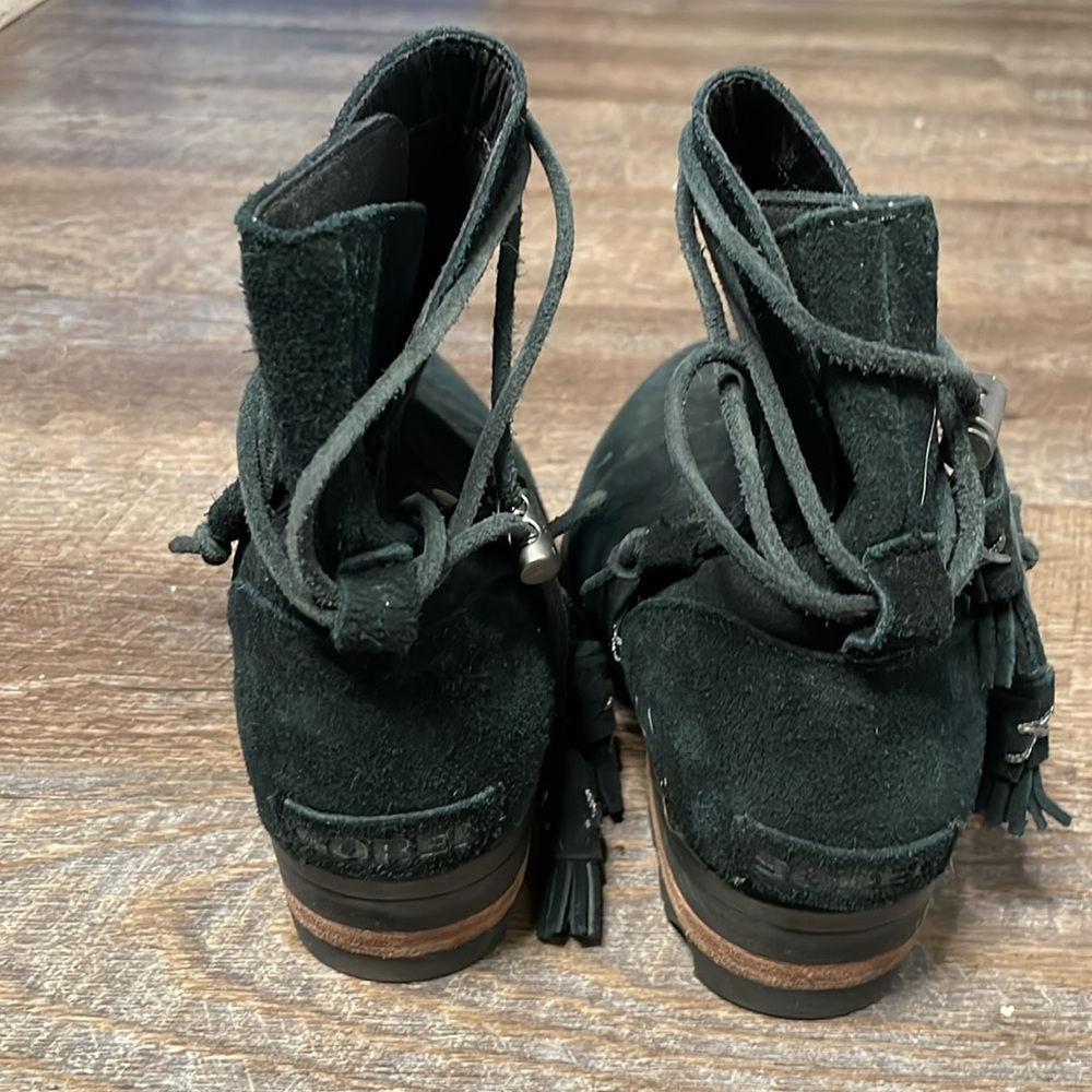 Sorel suede ankle boots booties - Picture 3 of 7